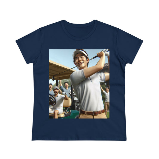Golf Tournament T-Shirts T-Shirt Printify Navy S 