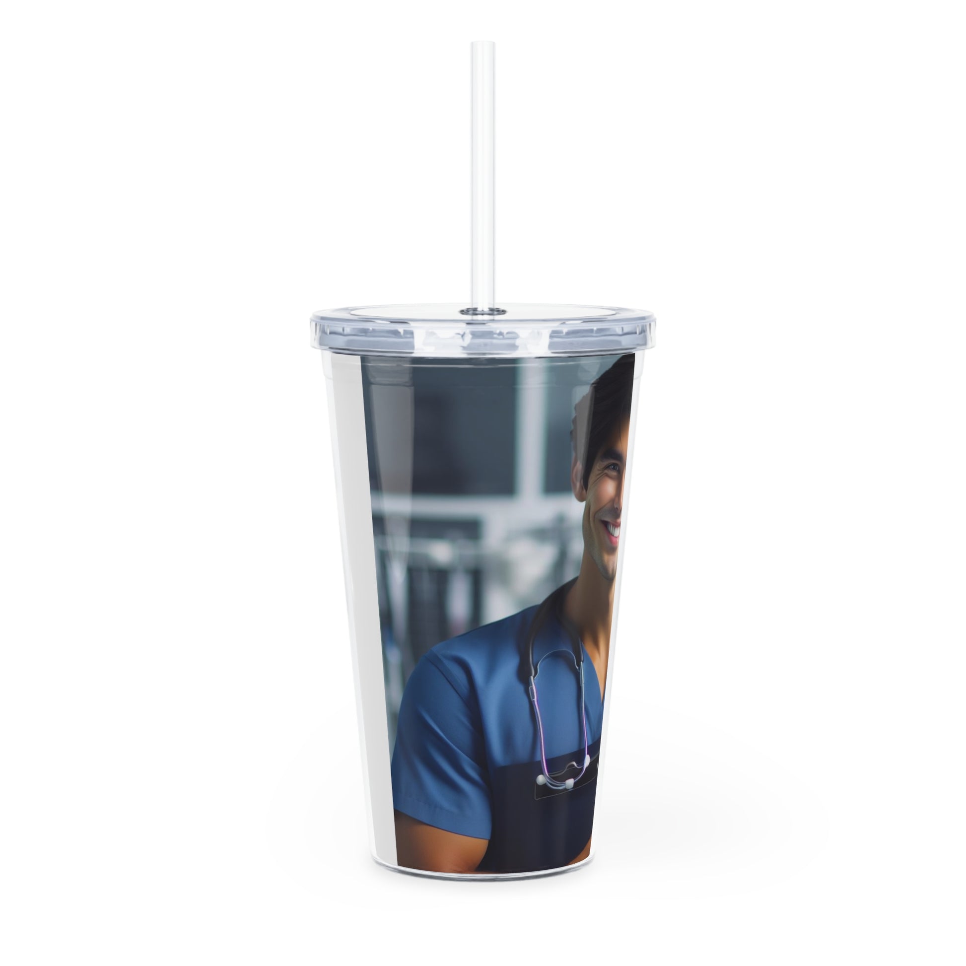 Your Favorite Nurse Tumbler with Straw Mug Printify   