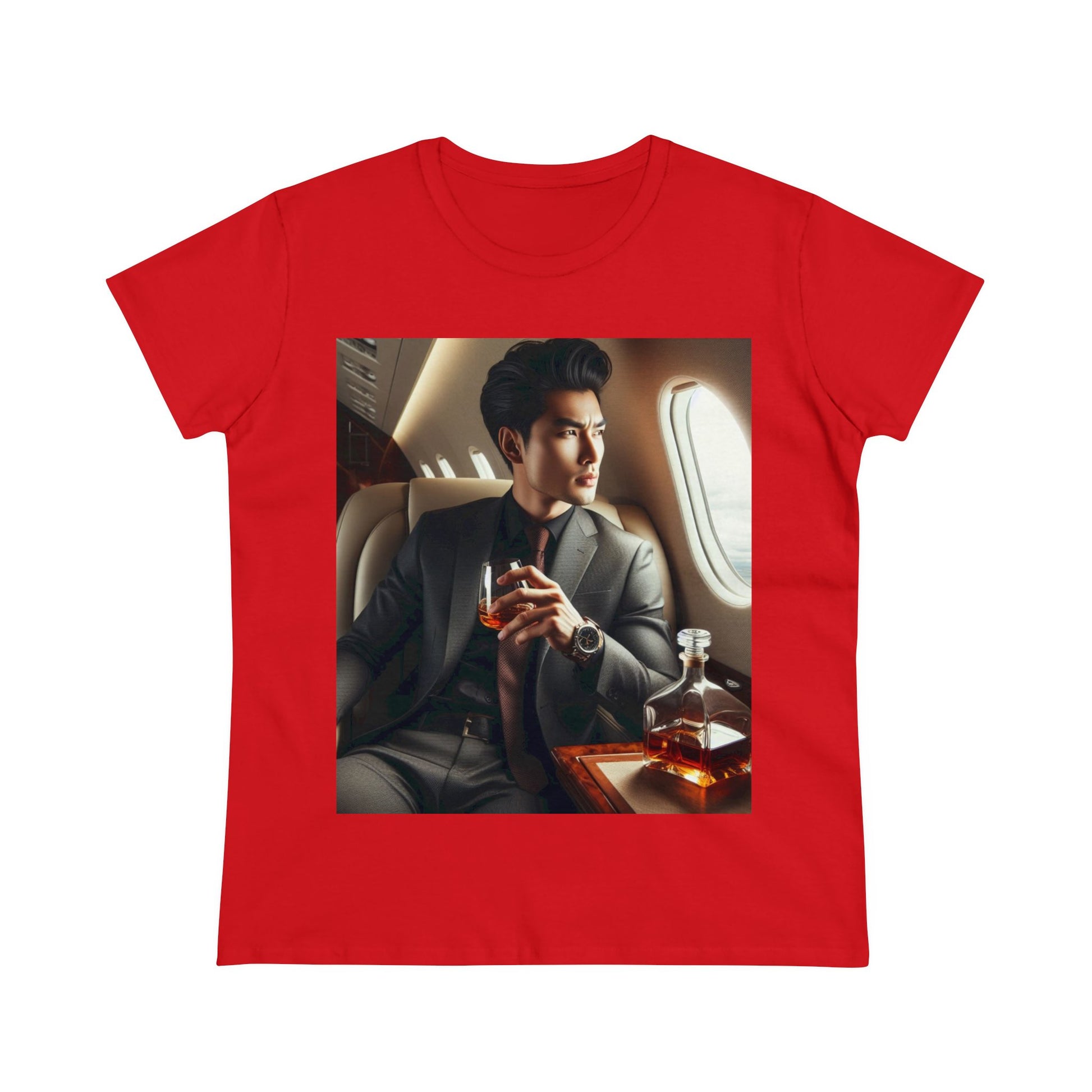 Private Business T-Shirt T-Shirt Printify Red S 