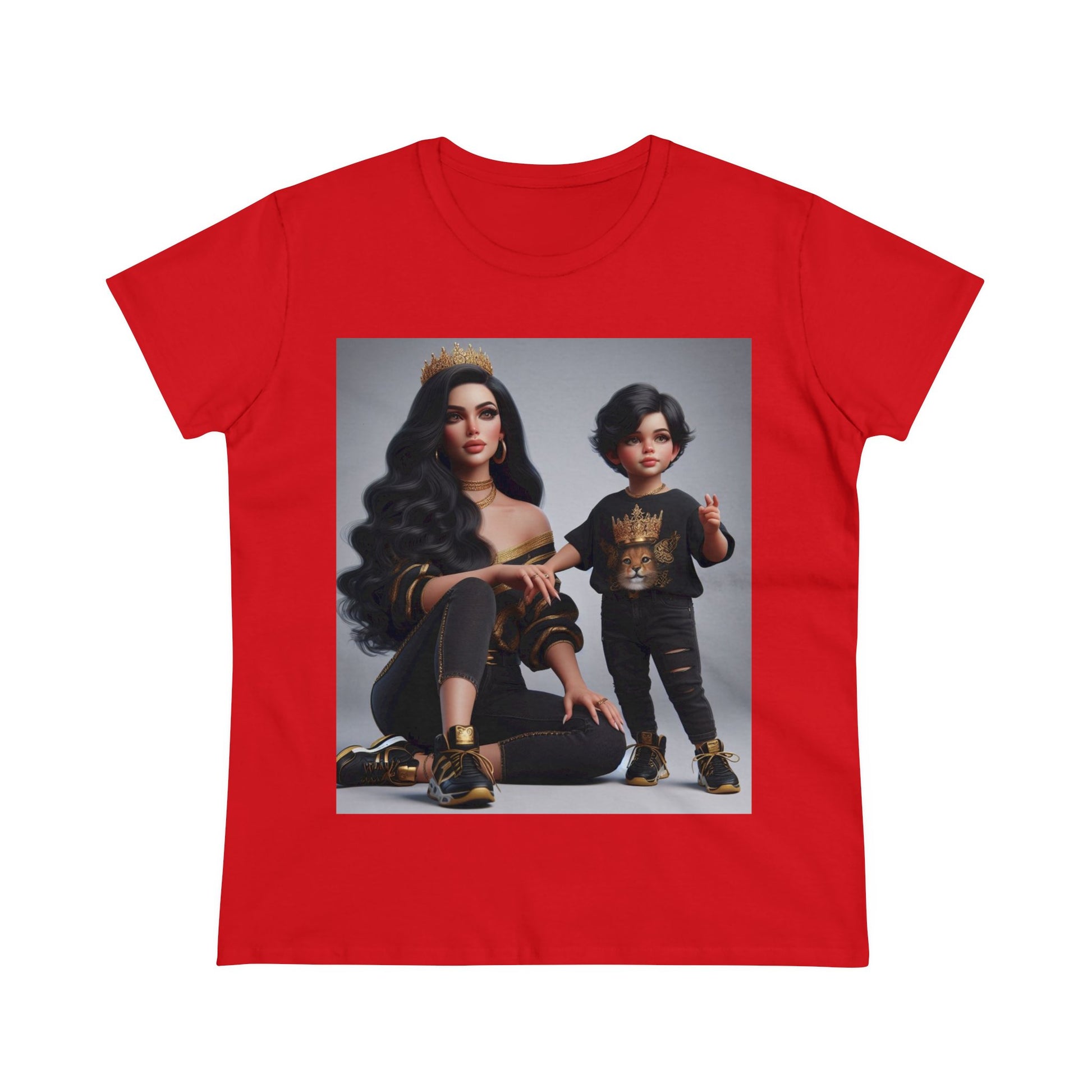 Royalty T-Shirt T-Shirt Printify Red S 