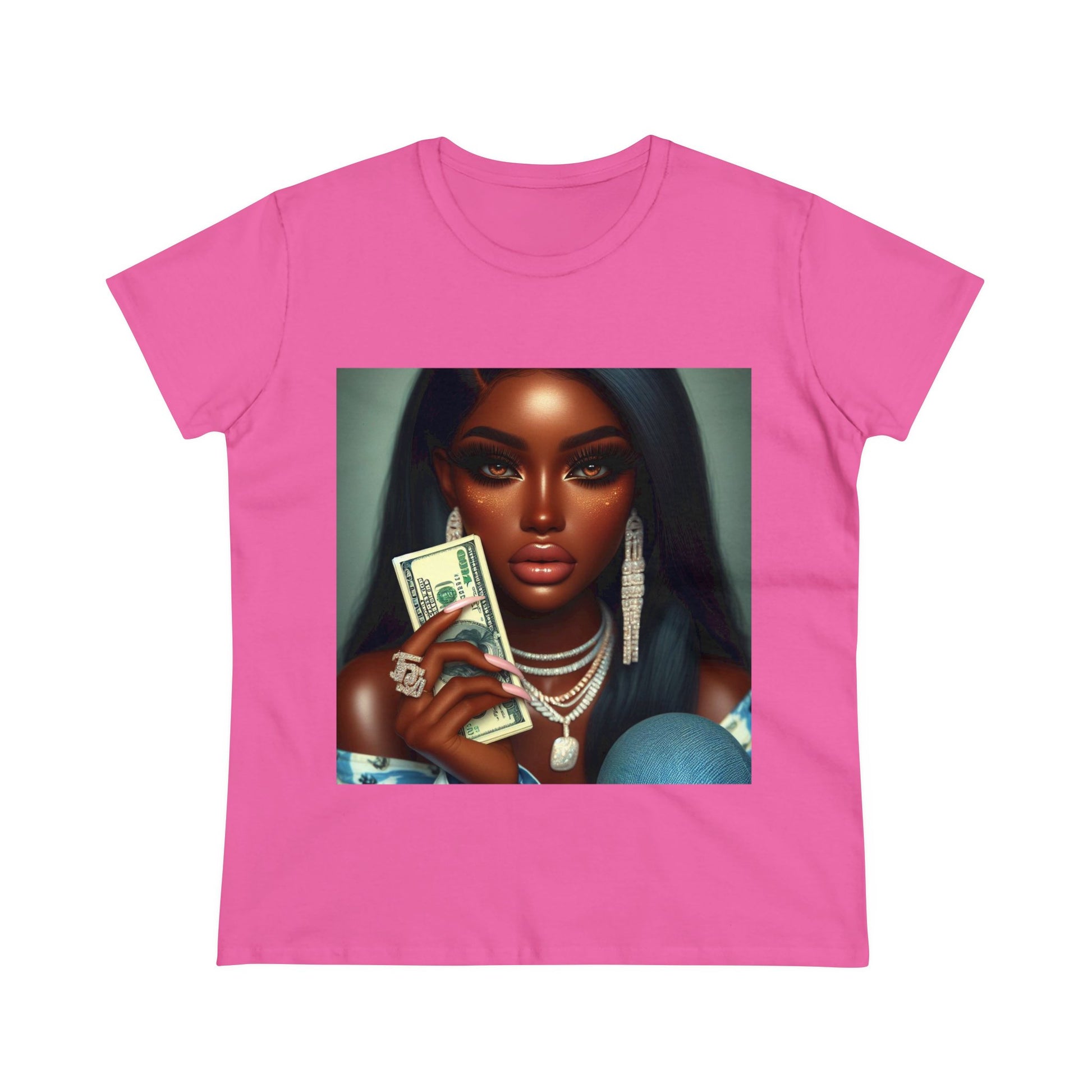 Money Talks T-Shirt T-Shirt Printify Azalea S 