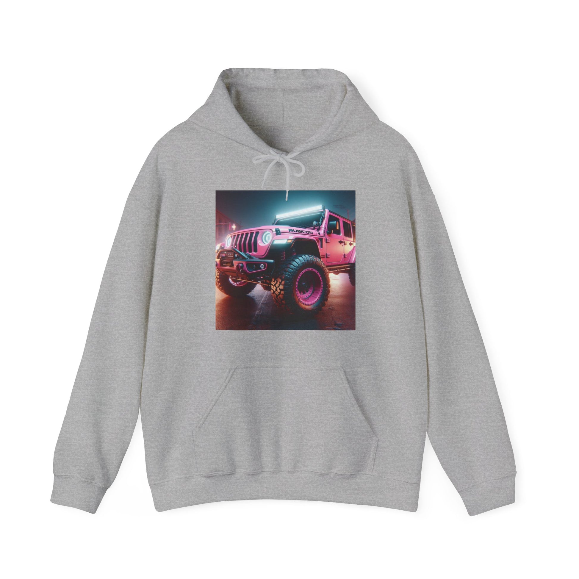 Pink Rubicon Hoodie Hoodie Printify Sport Grey S 