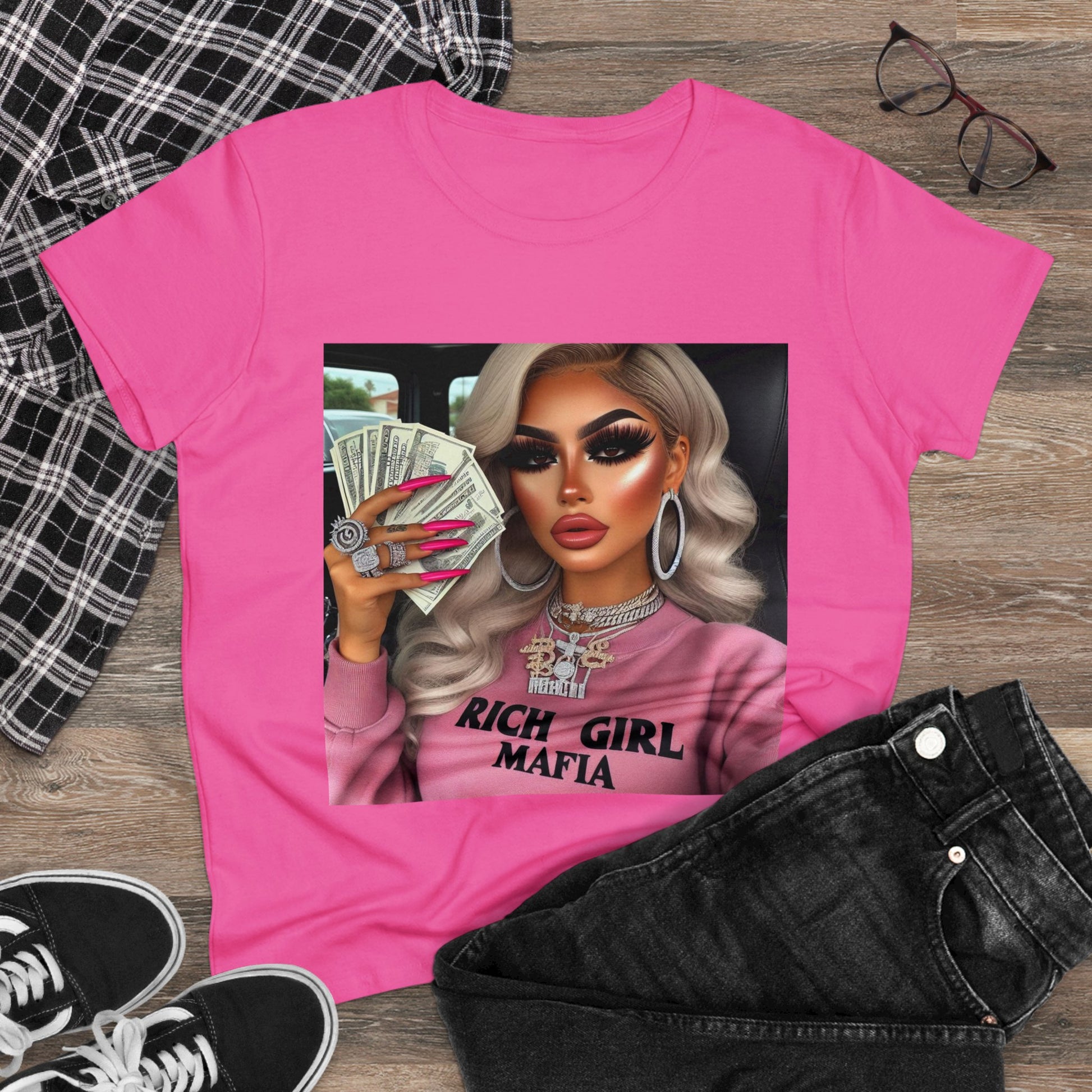 Rich Girl Mafia T-Shirt T-Shirt Printify   