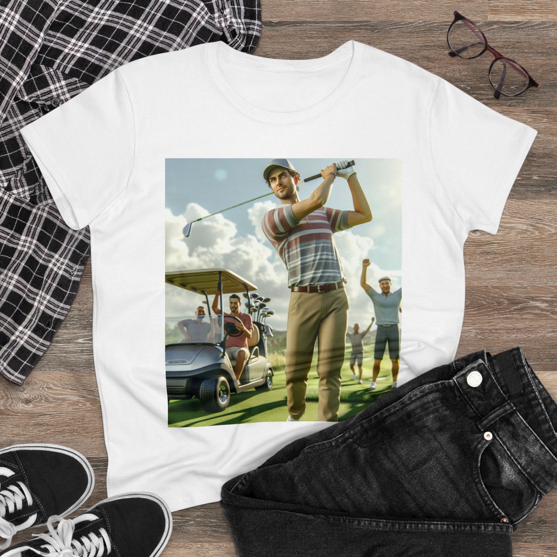 Golf Tournament T-Shirt T-Shirt Printify   