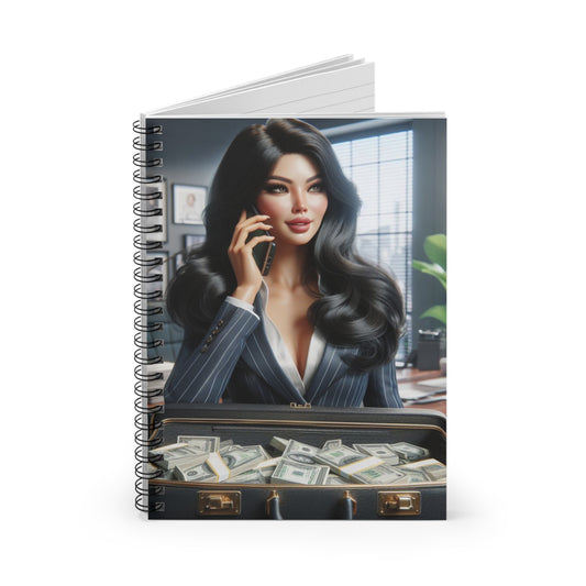 Business Deal Spiral Notebook Paper products Printify   