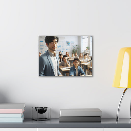 Class in Session Canvas Canvas Printify 16″ x 12″ (Horizontal) 0.75'' 