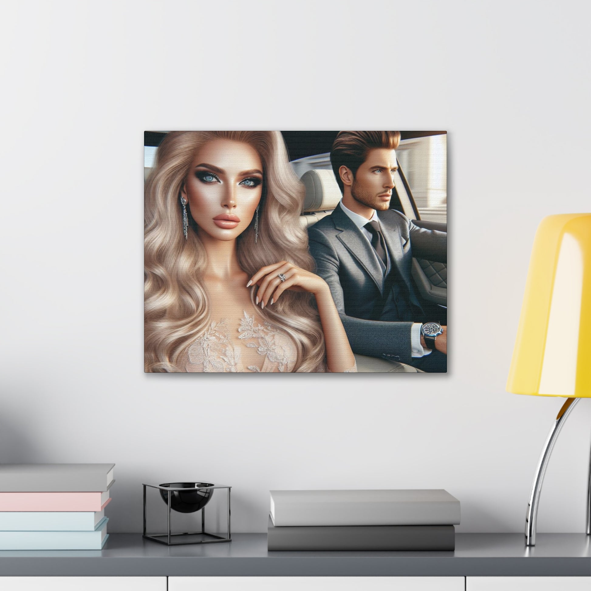 Elegant Drive Canvas Canvas Printify 20″ x 16″ (Horizontal) 0.75'' 