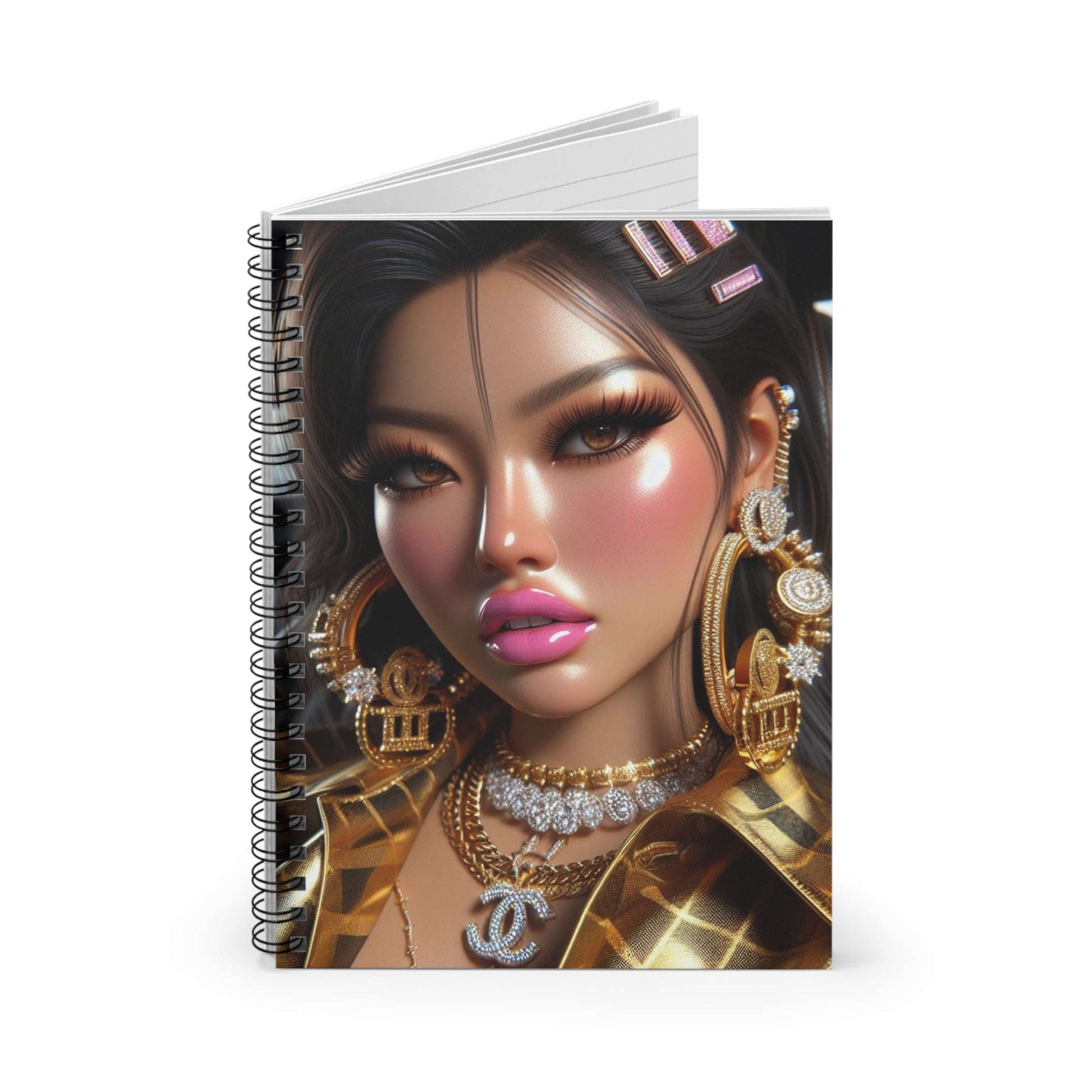 Car Beauty Spiral Notebook Paper products Printify   