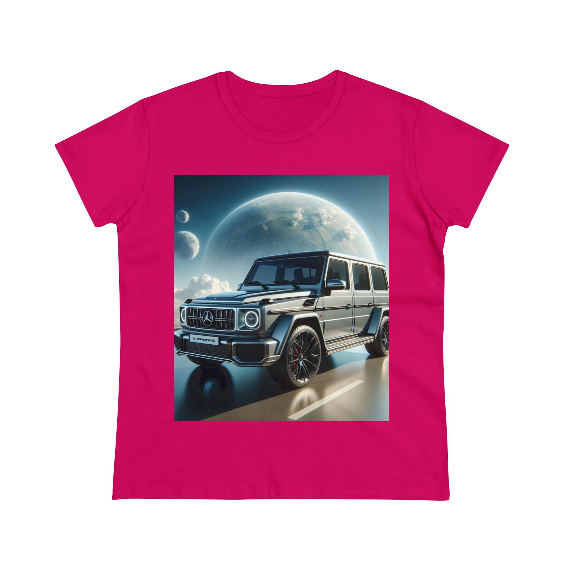 Silver G-Wagon T-Shirt T-Shirt Printify Heliconia S 