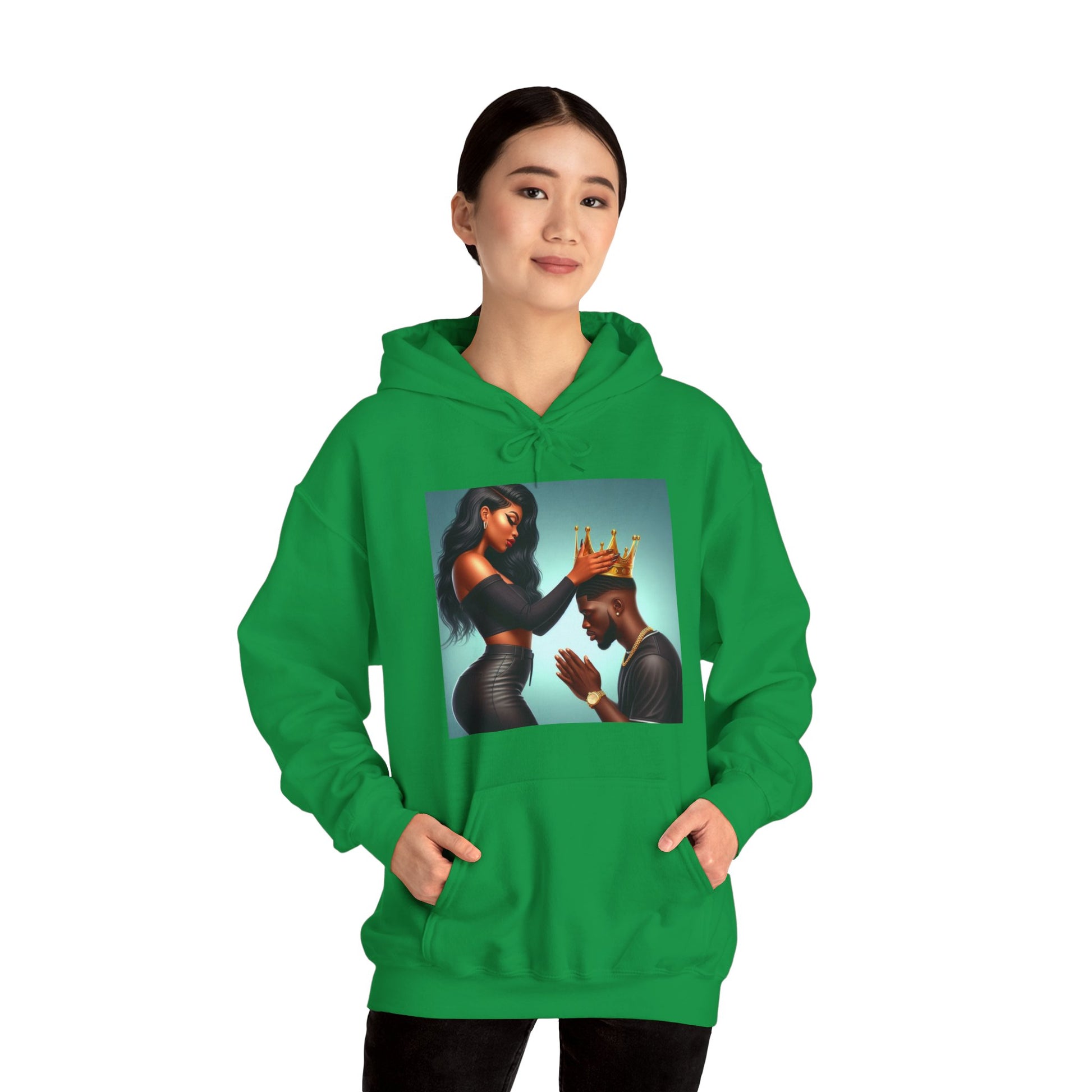 My King Hoodie Hoodie Printify   