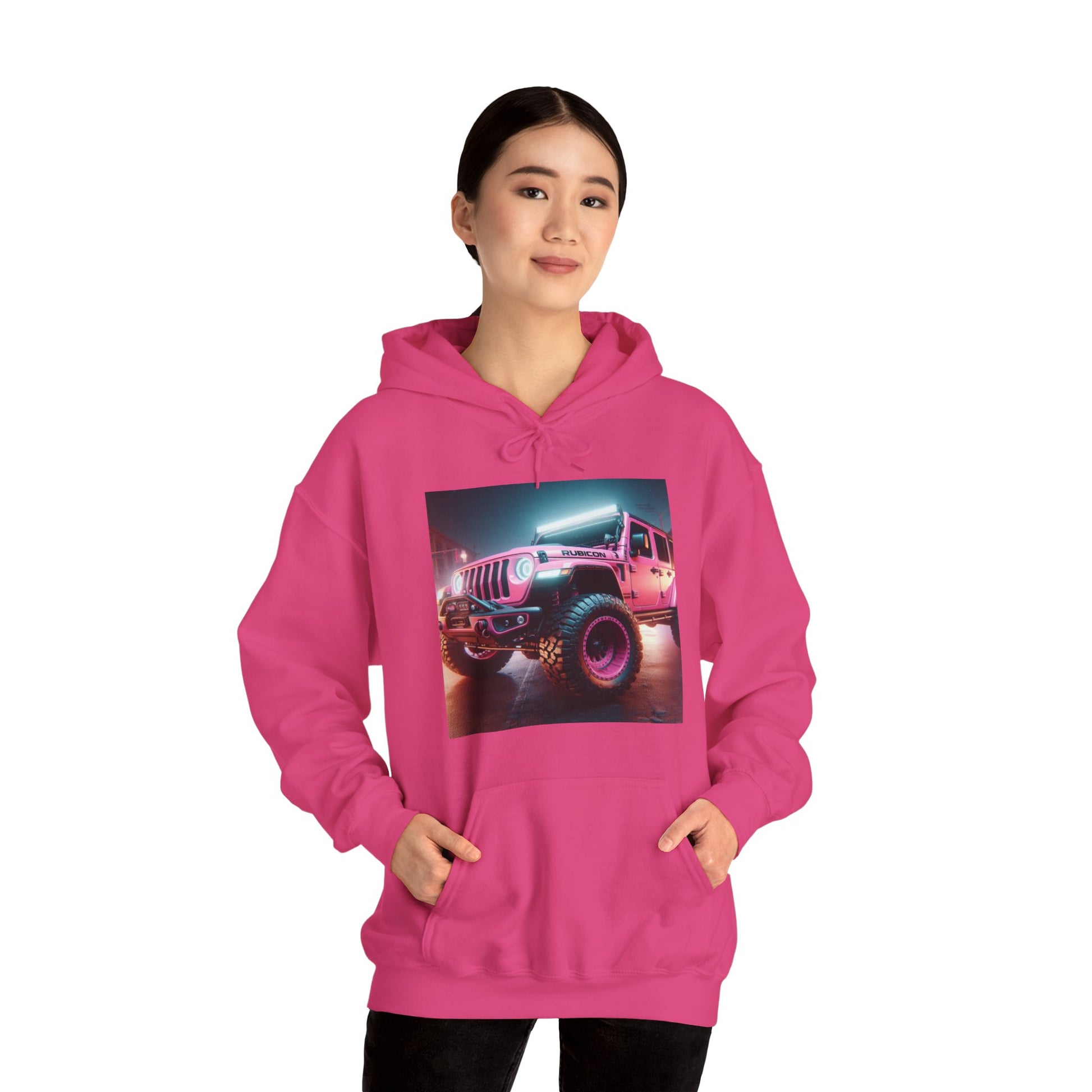 Pink Rubicon Hoodie Hoodie Printify   