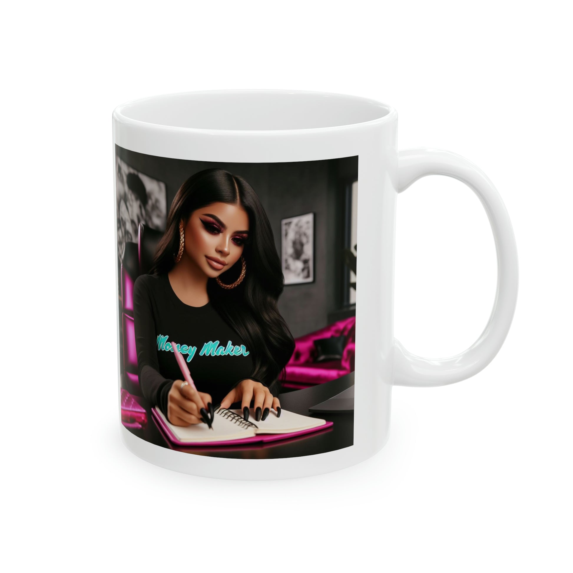 Money Maker Mug Mug Printify   