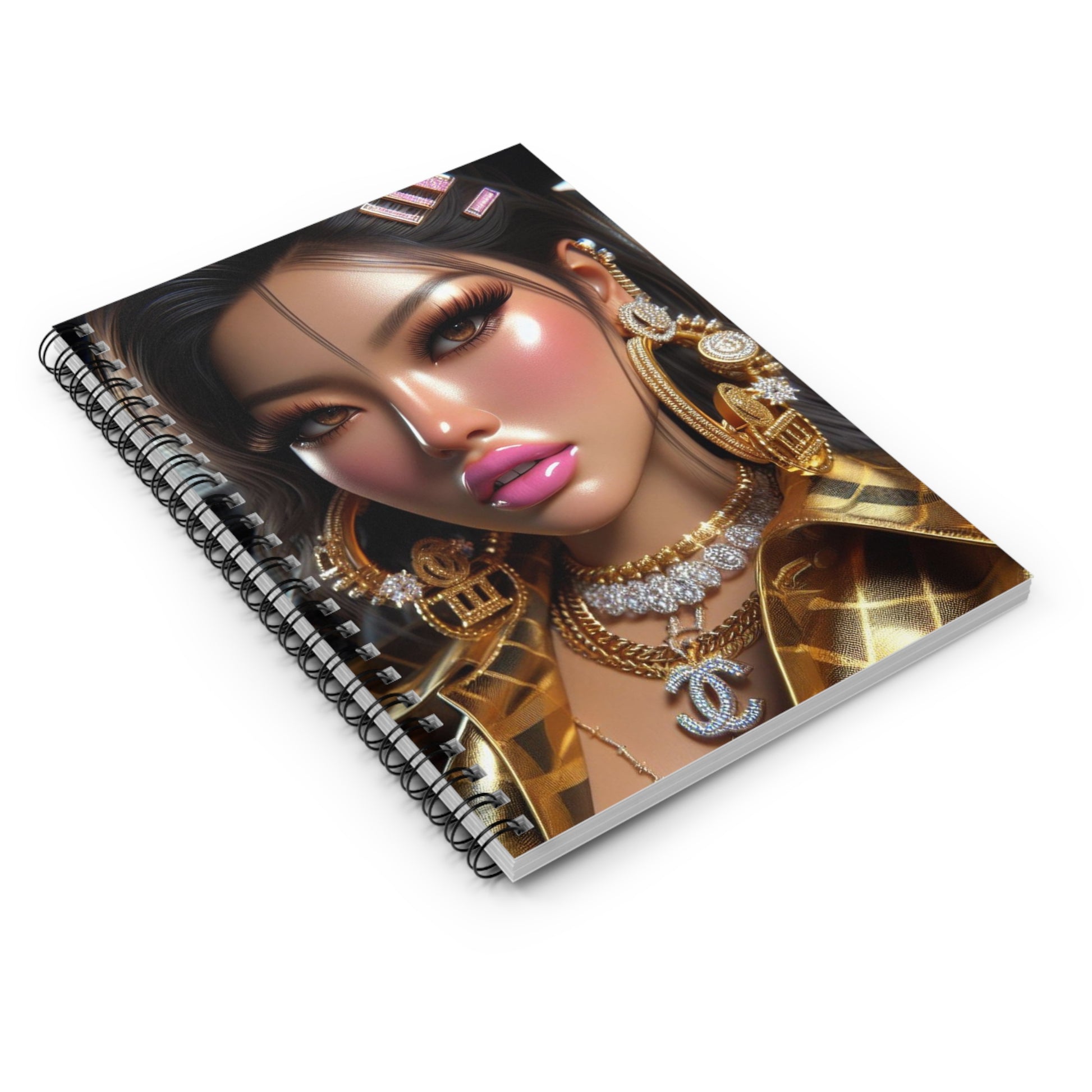 Car Beauty Spiral Notebook Paper products Printify   