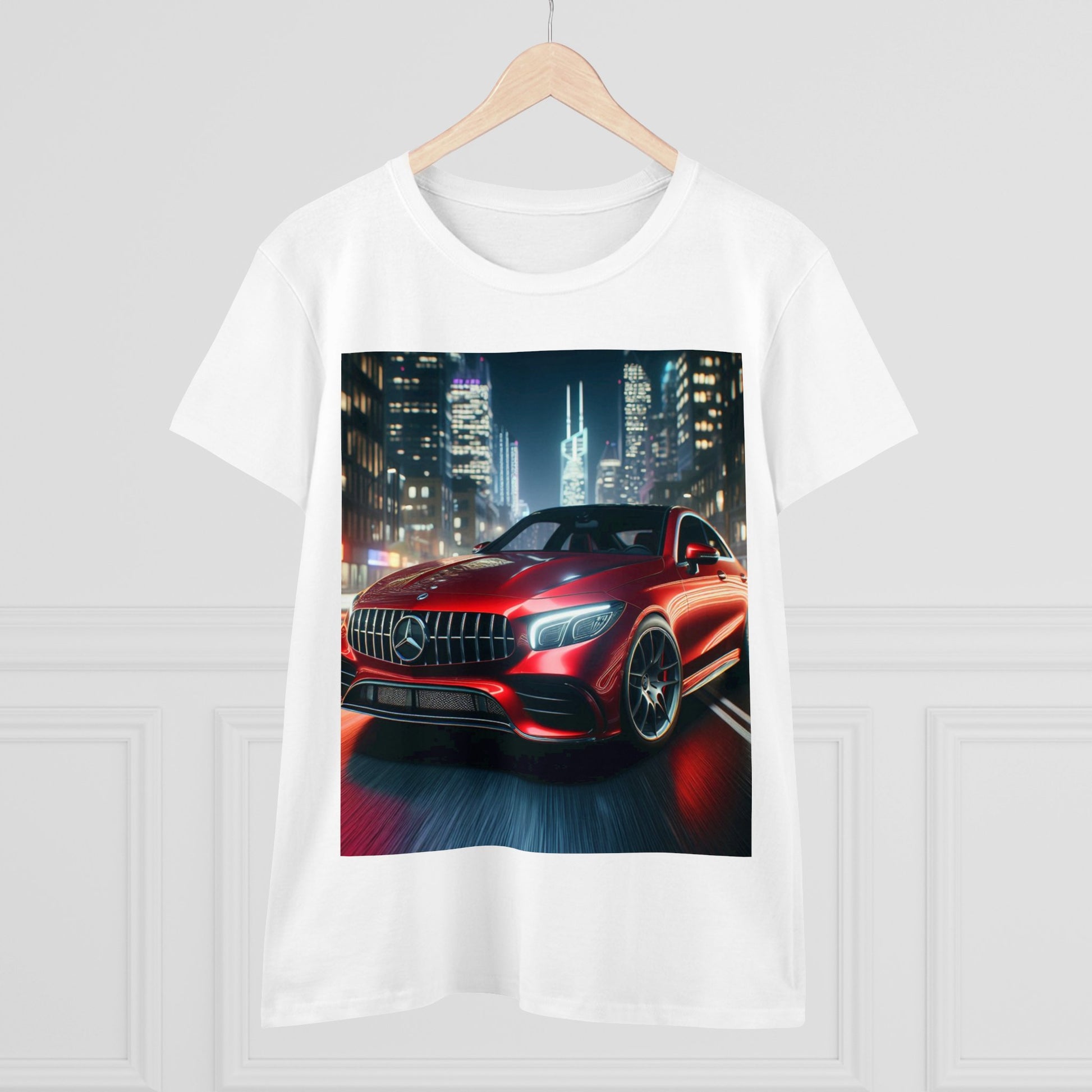 Red Mercedes T-Shirt T-Shirt Printify   