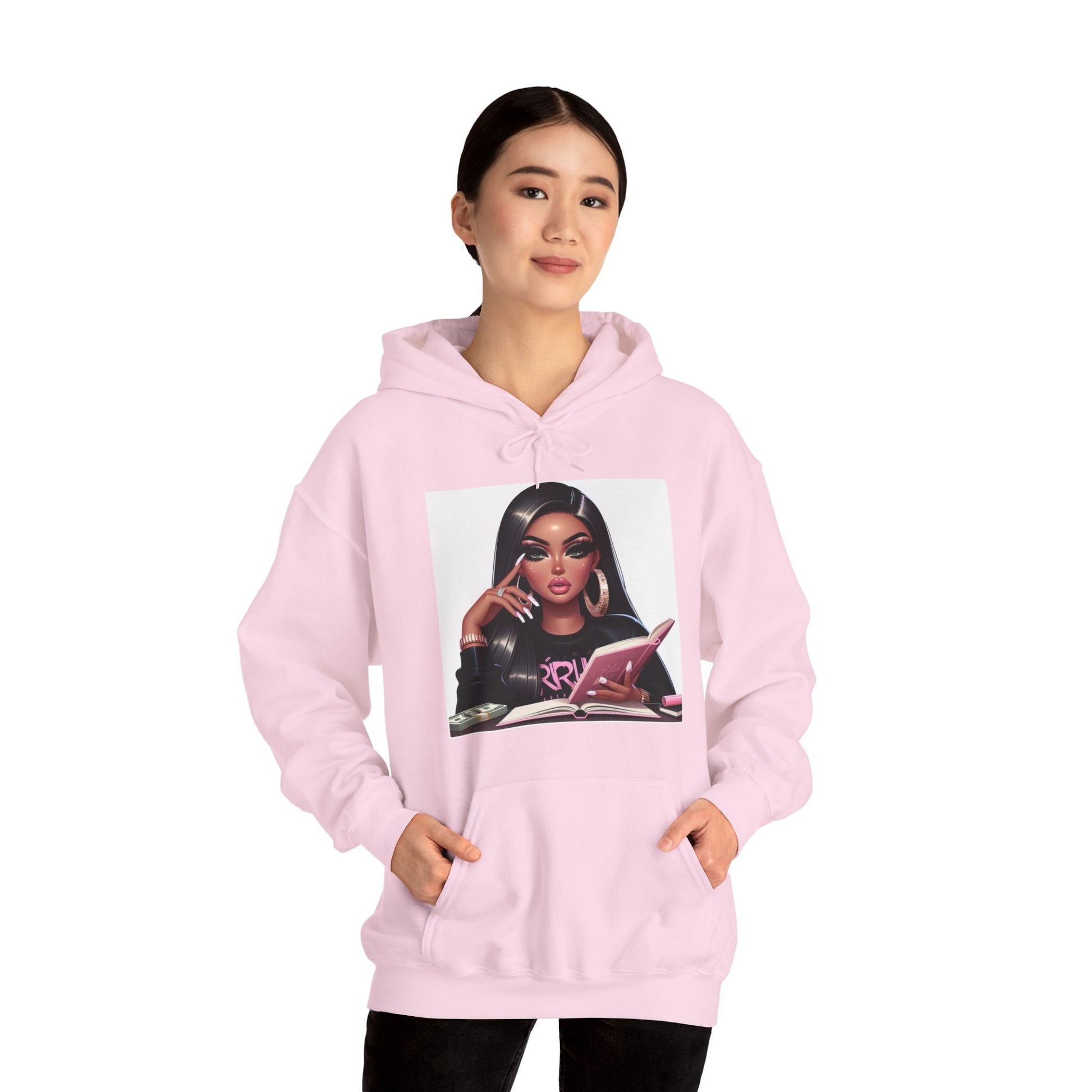 Thinking of a Plan Hoodie Hoodie Printify   