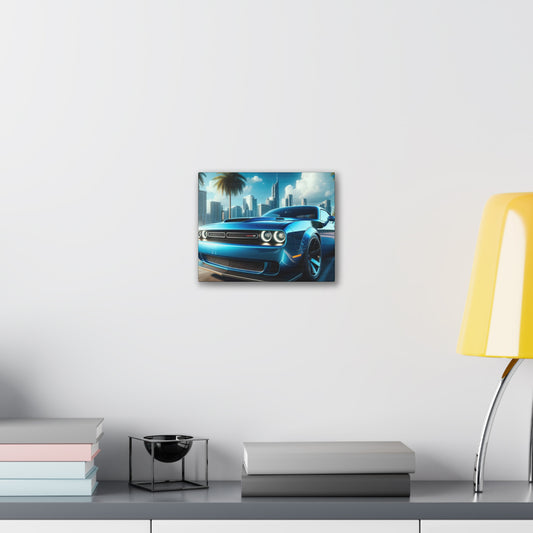 Blue Challenger Canvas Canvas Printify 10" x 8" (Horizontal) 0.75'' 